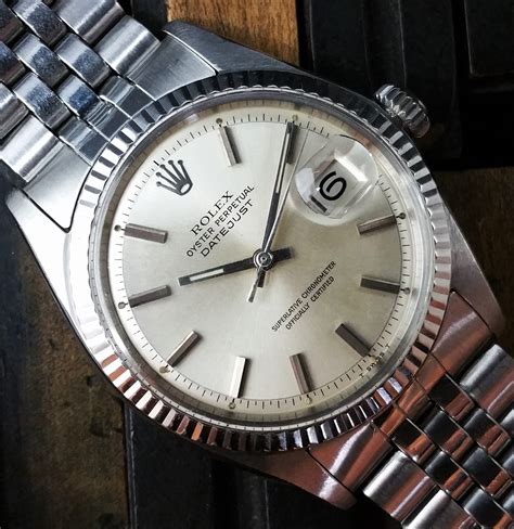 rolex 1601 silver dial|rolex datejust 1601 vs 1603.